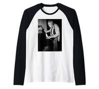 Mike D'Abo Manfred Mann Smith & D'Abo Era da Cazzo Barnatt Maglia con Maniche Raglan