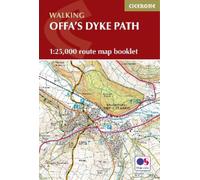 Mike Dunn Offa's Dyke Map Booklet (Tascabile)