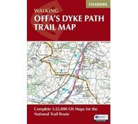 Mike Dunn Offa's Dyke Path Trail Map (Tascabile)
