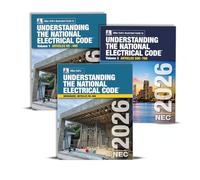Mike Holt's Understanding the NEC Book Package, Electrical Exam Preparation, 2026 NEC