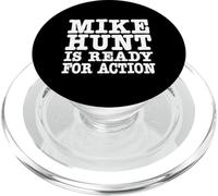 Mike Hunt è pronto per l'azione divertente umorismo per adulti PopSockets PopGrip per MagSafe