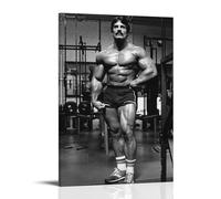 Mike Mentzer Black and White Bodybuilding, poster decorativo da parete, per soggiorno, camera da letto, decorazione moderna per camera da letto, 30 x 45 cm