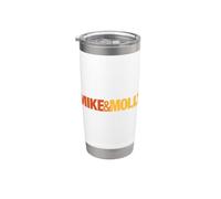 Mike & Molly Logo Bicchiere termico in acciaio inox doppia parete