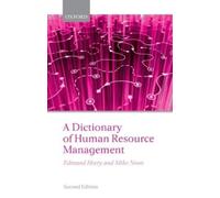 Mike Noon Edmund Hee A Dictionary of Human Resource Manageme (Copertina rigida)