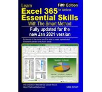 Mike Smart Learn Excel 365 Essential Skills with The Smart Method (Tascabile)