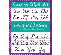 Mike Stewart Cursive Alphabet Words and Sentences For Children and T (Tascabile)