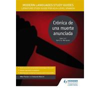 Mike Thacker Seba Modern Languages Study Guides: Crónica de una mue (Tascabile)