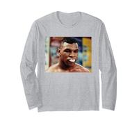 Mike Tyson Campione dei Pesi massimi Boxer Frank Bruno Fight Maglia a Manica