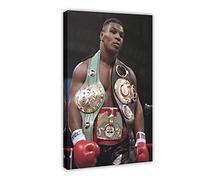 Mike Tyson - Poster su tela, decorazione per camera da letto, sport, ufficio, camera da letto, regalo, 20 x 30 cm