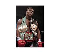 Mike Tyson - Poster su tela, decorazione per camera da letto, sport, ufficio, camera, regalo, senza cornice, 40 x 60 cm