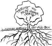 Mike Watt A Tribute to Miles Cooper Seaton - Transparent Orange (Vinyl LP)