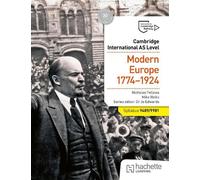 Mike Wells Nich Cambridge International AS Level History: Modern Eur (Tascabile)