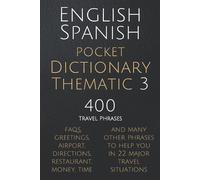 Mike York English Spanish Pocket Dictionary Thematic 3 (Tascabile)