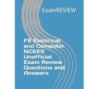 Mike Yu Examrev FE Electrical and Computer NCEES Unofficial Exam Rev (Tascabile)