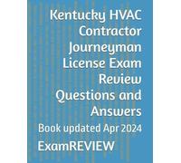Mike Yu Examrev Kentucky HVAC Contractor Journeyman License Exam Rev (Tascabile)