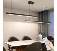 Mikeru Lampada a Sospensione per L'isola Della Cucina, 180cm Illuminazione Dimmerabile 10%-100% Lineare 3000k/4500k/6500k per Il Soggiorno