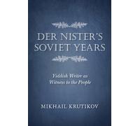 Mikhail Krutikov Der Nister's Soviet Years (Copertina rigida)