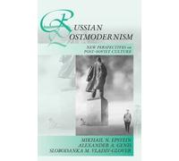 Mikhail N. Epstein Alexander A. Genis Slobodanka Mil Russian Postmod (Tascabile)