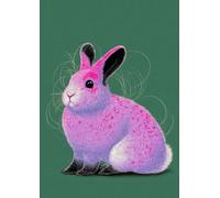 Miki the Pink Rabbit Journal - Cute Lined Notebook for Girls, Teens & Bunny Lovers - Kawaii Softcover, A4, 120 Pages: Ideal for School Notes, Daily Journaling, and Creative Writing