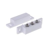 MIKI-Z NC No Interruttore di Contatto Magnetico Sensore di Porta Sistema di Allarme Domestico per Porte avvolgibili in Metallo cablato