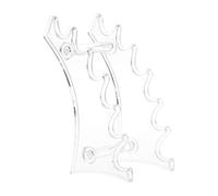 MIKI-Z Portapenne, Pennello per Trucco, ombretto, Penna, espositore per Penna, Supporto per Organizer per Rack da 6 stanze