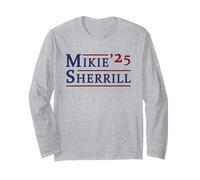 Mikie Sherrill per Il governatore del New Jersey Sherrill 2025 Maglia a Manica