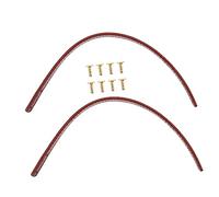 Mikikit 1 Paio Cinghia per Borsa PU con Rivetti Rimovibile per Borse Spalla e Tote Accessorio per Progetti DIY Leggera e Resistente Vari Colori