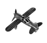 Mikikit 1 Pezzo Retro Decorazione Chic e Ufficio per Appassionati Aeroplani Adornamento da Scrivania per Adulti Americano