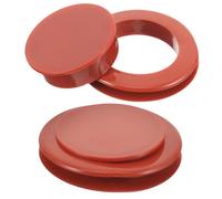 Mikikit 1 Set Anello Fissaggio Ombrellone da Esterno Silicone con Tappi per Tavolo da Compatibile Patio Facile da Installare E Leggero 2 Pezzi