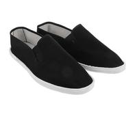 Mikikit 1 Set Scarpe di Stoffa per Arti Marziali Tai Scarpe Tradizionali Cinesi da Scarpe da Karate Scarpe Cinesi Scarpe da Allenamento per Kung Fu Nero Mille Strati di Fondo