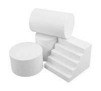 Mikikit 1 Set Sfondo Fotografico Foam Geometrico Props Decorativi per Fotografici Facile Assemblaggio Stabile e Adattabile per Composizioni Creative e