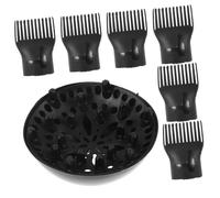 Mikikit 1 set Ugelli per Asciugacapelli con Pettine Diffusore per Styling e Asciugatura Rapida Include Pettini e Copertura Protettiva Materiale per Risultati Salone