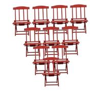 Mikikit 10 Miniatura per Case delle Decorazioni Fatati Topper Torte Matrimonio Accessori Estivi Compatibili
