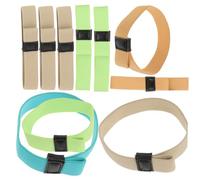 Mikikit 10 pezzi Fasce Elastiche Colorate per Contenitori Alimentari Cinghie Fissaggio Pratiche e Resistenti Elastici per Lunch Box con Alta Elasticità e Tenuta Sicura Colore Casuale