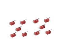 Mikikit 10 Pezzi Micro Interruttore Microinterruttore Finecorsa Microinterruttore NC Microinterruttore Xv-152-1c25 Microinterruttore Acceso Spento Maneggiare Toni della