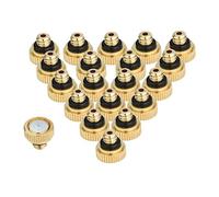 Mikikit 10 Pezzi Ugelli di Nebulizzazione in Lega di Rame Privi di Piombo per Impianto di Raffreddamento Adatti per Giardinaggio in Serra e Controllo della Polvere