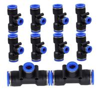 Mikikit 10 Pz Accessori per di Irrigazione Automatica da 12mm A 8mm Adattatore per Tubo Flessibile per Irrigazione Universale per Irrigazione da Giardino di Irrigazione