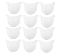 Mikikit 100pezzi Carta per Maschera per Collo Ultraleggeri Realizzati in Materiale Vegetale Traspirante Adatti per Tutti i Tipi per Risparmiare Acqua