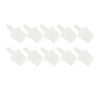 Mikikit 100pezzi Tappi per Flacone di Colla per Ciglia in Plastica per Evitare Indurimento e Intasamento Confezione Sufficiente per Modellismo e Uso Professionale