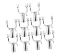 Mikikit 10pezzi Sostegno per Rami di Alberi in Metallo Supporto per Alberi da Frutto Testa Forcella Supporto per Inclinati per Peschi Aranci e Altre Piante da Giardino