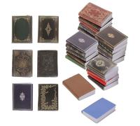Mikikit 12 Libri Vuoti in Miniatura per Camera da Letto e Studio Accessori Decorativi per Miniature e Scenografie Creative