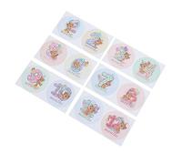 Mikikit 12pezzi Adesivi per Tappe Fondamentali di Ragazzo Ragazza Elementi Sportivi Sicuri e Resistenti per Catturare Età Mensile nel Primo Anno di Vita