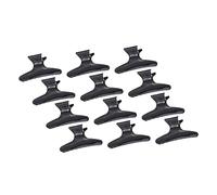 Mikikit 12pezzi Fermagli Per in Plastica Per Domestico e Salone Adatti Tutti i Tipi Di Spessi o Sottili Per Fissare i Senza Lasciare Segni