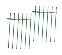 Mikikit 12sets Sostegno per Piante da per Picchetti Supporto per Piante Singolo Materiale e Durevole