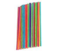 Mikikit 150 pezzi Bastoncini Musicali in Legno per Strumento Percussione Ritmico Colorato Durabili e Facili da Usare per Lezioni di Musica e Gioco Educativo