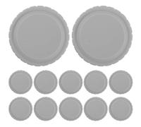 Mikikit 16 Pezzi Copri Ruote Valigia in Silicone Antivibrante Protezione Completa per Ruote Bagagli Antirumore e Antiscivolo per Viaggi su Terreni Difficili e Ambienti Affollati Colore