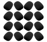 Mikikit 18pezzi Schermo Filtrante per Microfono Eva Schermo Antivento per Registrazione Vocale Filtro Anti-pop per Canto Festa Karaoke Dj Uso Sul Palco Copertura per Microfono Wireless Por