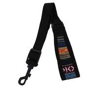 Mikikit 1pezzi Cinturino Tracolla Per Sax in Tessuto Resistente e Morbido Cinghia Spalla Pratica Per Strumenti Musicali Saxophone Accessories Design Etnico Elasticizzato