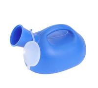 Mikikit 1pezzi Orinatoio Portatile Da Uomo Con Coperchio Design Ergonomico in Materiale Pe Resistente Vasetto Urine Leggero e Pratico Per Uso Esterno e Ospedaliero