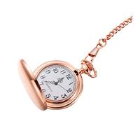 Mikikit 1pezzi Orologio Da Tasca Classico Al Retrò Orologio Da Tasca Bifacciale in Lega